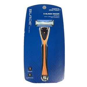 Blade Men’s 5 Blade Razor Sensitive New